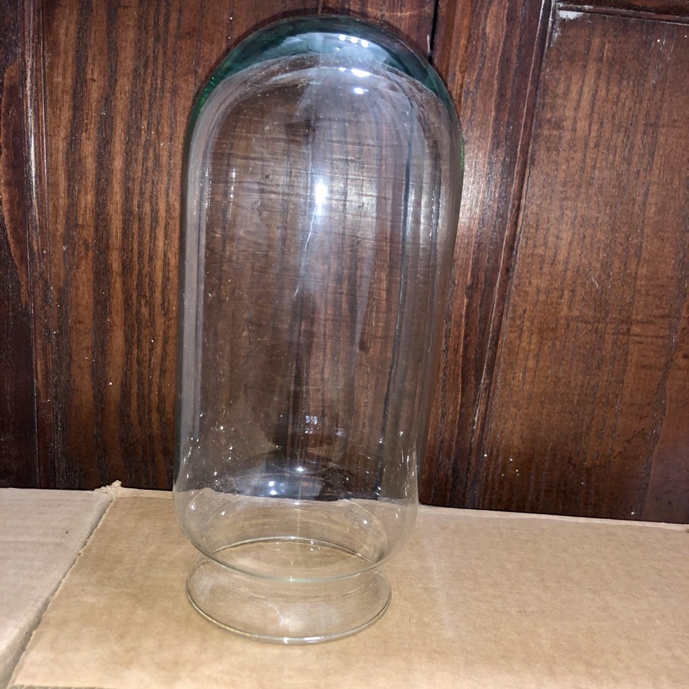 10 pc Lot of Decorative Glass Cloches